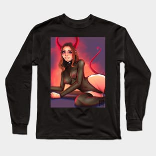 Spicy Demon Huntress Long Sleeve T-Shirt